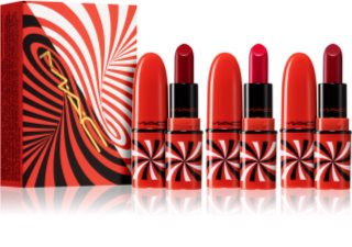 MAC Cosmetics  Tiny Tricks Mini Lipstick Trio Hypnotizing Holiday Set med läppstift 3 st