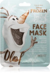 Mad Beauty Frozen Olaf тканинна маска для обличчя з екстра зволожуючим та поживним ефектом