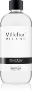 Millefiori Natural White Mint & Tonka recarga para difusor de aromas