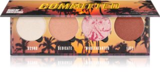 Makeup Obsession Committed paleta para o rosto