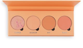 Makeup Obsession Isn't It Peachy paleta fard de obraz