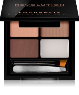 Makeup Revolution Focus & Fix set za popolne obrvi