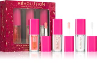 Makeup Revolution Juicy Bomb подаръчен комплект (за устни)