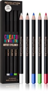 Makeup Revolution Creator krémová tužka na oči 5 ks