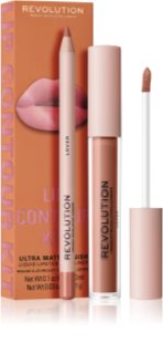 Makeup Revolution Lip Contour Kit σετ για τα χείλη