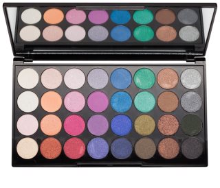 Makeup Revolution Mermaids Forever палитра от сенки за очи с малко огледало