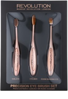 Makeup Revolution Pro Precision Brush Set av borstar för ögonen