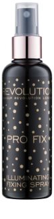 Makeup Revolution Pro Fix spray fixant illuminateur