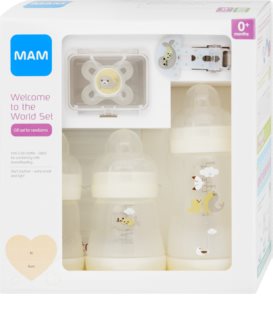 MAM Welcome to the World Gift Set Gift Set Beige (for babies)