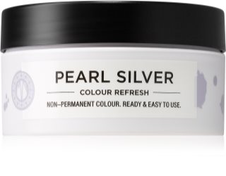 Maria Nila Colour Refresh Pearl Silver mască fină de hrănire fără pigmenți permanenți de culoare