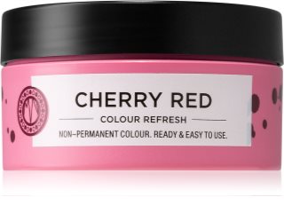 Maria Nila Colour Refresh Cherry Red Sanfte nährende Maske ohne permanente Farbpigmente