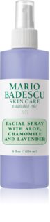 Mario Badescu Facial Spray with Aloe, Chamomile and Lavender емульсія для шкіри обличчя має заспокійливі властивості