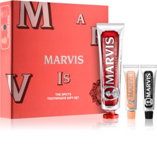 Marvis The Spicys Toothpaste Gift Set Gavesæt  (til tænder)