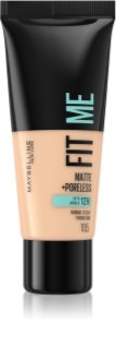 MAYBELLINE NEW YORK Fit Me! Matte+Poreless Ματ μεικ απ για κανονική προς λιπαρή επιδερμίδα