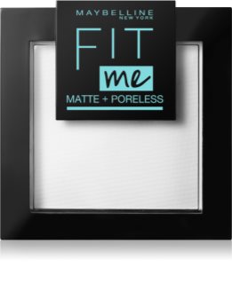 MAYBELLINE NEW YORK Fit Me! Matte+Poreless poudre matifiante
