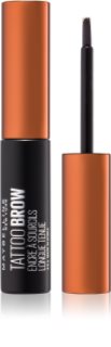 Maybelline Tattoo Brow перманентная гелевая краска для бровей