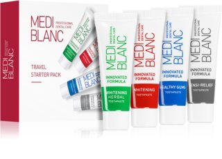 MEDIBLANC Dental Care Travel Packaging (for Complex Care and Whitening of Sensitive Teeth)