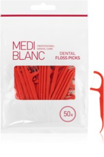 MEDIBLANC Dental Floss Picks Hambaorgid koos hambaniidiga 50 tk