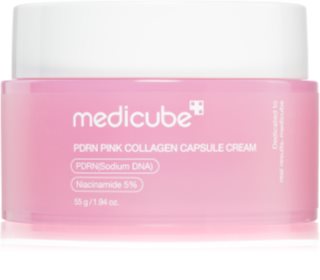 medicube PDRN Pink Collagen Capsule Cream crema de fata hidratanta cu efect de întărire 55 g