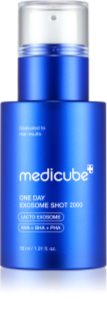 medicube One Day Exosome Shot 2000 intenzívne regeneračné sérum pre rozjasnenie a vyhladenie pleti 30 ml