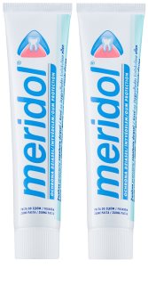 Meridol Dental Care Zahnpasta unterstützt die Regeneration von gereiztem Zahnfleisch