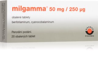 Milgamma Milgamma 50 mg/250 μg tablety