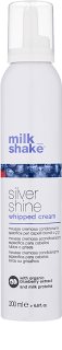Milk Shake Silver Shine κρεμώδης αφρός για ξανθά μαλλιά εξουδετέρωση κίτρινων αποχρώσεων