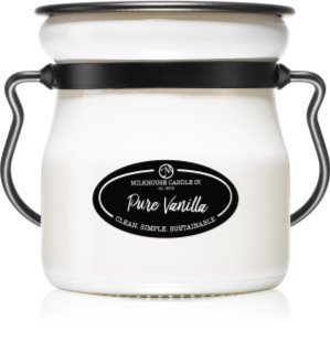 Milkhouse Candle Co. Creamery Pure Vanilla vela perfumada Cream Jar