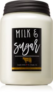 Milkhouse Candle Co. Farmhouse Milk & Sugar scented candle Mason Jar