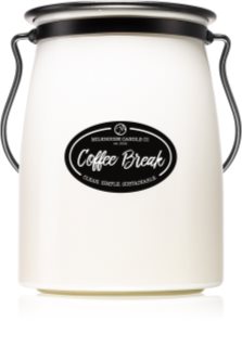 Milkhouse Candle Co. Creamery Coffee Break lumânare parfumată  Butter Jar