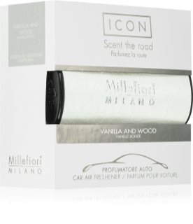 Millefiori Icon Vanilla & Wood dišava za avto 1 kos