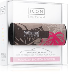 Millefiori Icon Magnolia Blossom & Wood illat autóba Textile Geometric