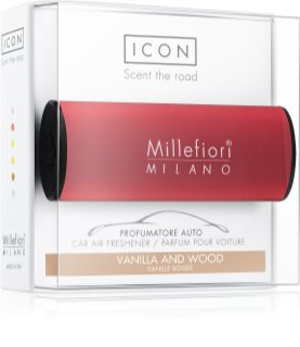 Millefiori Icon Vanilla & Wood ambientador de coche para ventilación