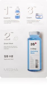 Missha 3-Step 3-trins fugtgivende maske