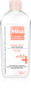 MIXA Anti-Dryness mizellares Wasser gegen das Austrocknen der Haut