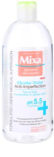 MIXA Anti-Imperfection мицеларна вода за матиране на кожата