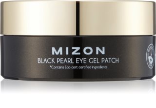 Mizon Black Pearl Eye Gel Patch гидрогелевая маска для области вокруг глаз против темных кругов