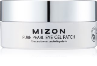 Mizon Pure Pearl Eye Gel Patch гидрогелевая маска для области вокруг глаз против отеков и темных кругов