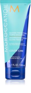 Moroccanoil Color Care purple toning shampoo for Blonde Hair