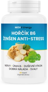 Movit Energy Horčík B6 Ženšen Antistress výživový doplnok s vysokým obsahom horčíka