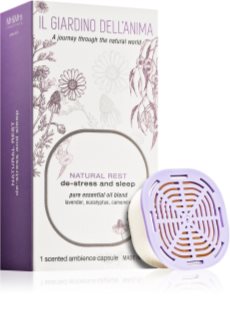 Mr & Mrs Fragrance Il Giardino Dell'Anima Natural Rest ricarica per diffusori di aromi capsule (De-stress and Sleep)