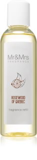 Mr & Mrs Fragrance Blanc Rosewood of Quebec ricarica per diffusori di aromi