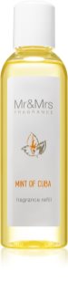 Mr & Mrs Fragrance Blanc Mint of Cuba ricarica per diffusori di aromi