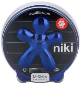 Mr & Mrs Fragrance Niki Equilibrium ароматизатор для салона автомобиля многоразового использования