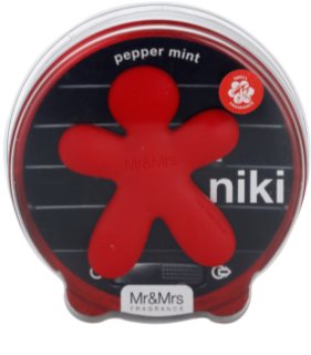 Mr & Mrs Fragrance Niki Peppermint ароматизатор для салона автомобиля многоразового использования