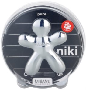 Mr & Mrs Fragrance Niki Pure ароматизатор для салона автомобиля многоразового использования