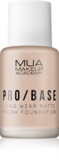 MUA Makeup Academy Pro/Base fondotinta opacizzante lunga tenuta