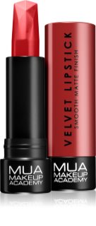 MUA Makeup Academy Velvet Matte batom matificante