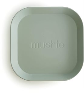 Mushie Square Dinnerware Plates plate