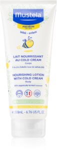 Mustela Bébé Nourishing Lotion Wih Cold Cream hydrating body lotion with cold cream 200 ml